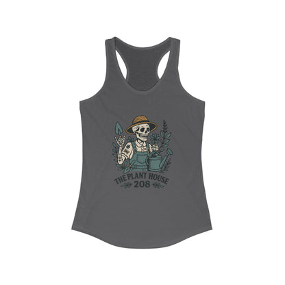 Gardener Racerback Tank Top, Women's Fitness Top, Wellness Apparel, Motivational Workout Tank, Recovery Awareness Clothing