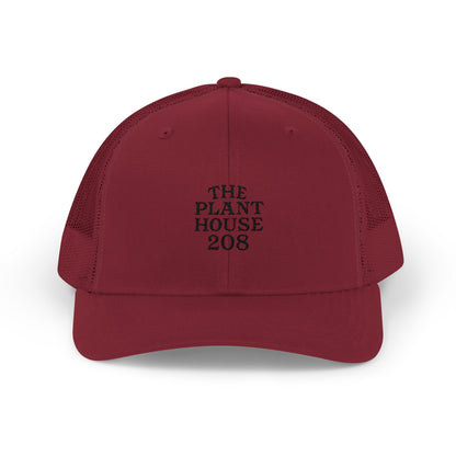 The Plant House 208 Snapback Trucker Cap, Supportive Gift, Mental Health Awareness Hat, Casual Style, Positive Vibes, Recovery Journey
