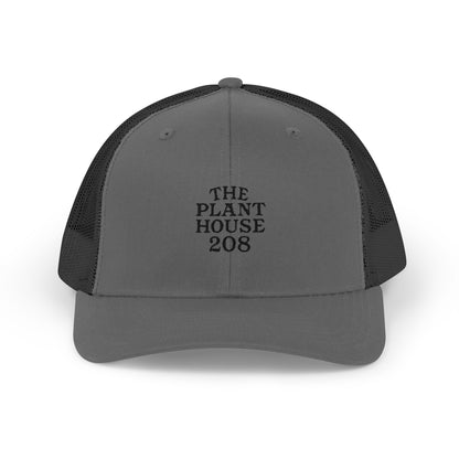 The Plant House 208 Snapback Trucker Cap, Supportive Gift, Mental Health Awareness Hat, Casual Style, Positive Vibes, Recovery Journey