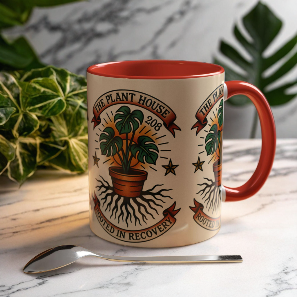 The Plant House 208 - Rooted in Recovery Coffee Mug