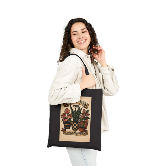 The Plant House 208 Rooted in Recovery Tote Bag