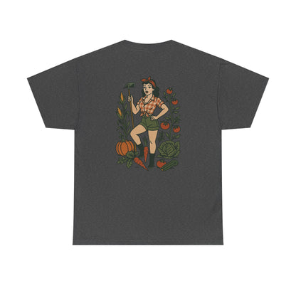 The Plant House 208 Pinup 2 Gardener Unisex Heavy Cotton Tee