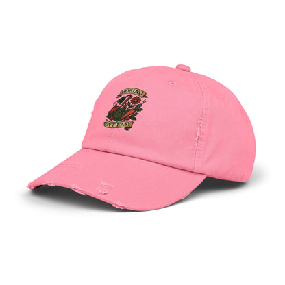 The Plant House 208   Hoeing Ain't Easy Distressed Cap