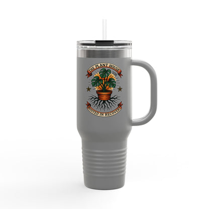 The Plant House 208 “Rooted in Recovery” Insulated Travel Mug