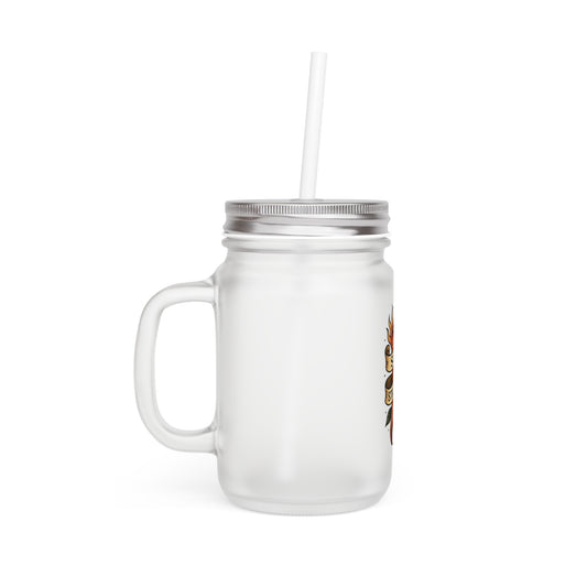 Sober & Still Spicy Mug - The Plant House 208 Mason Jar with Straw