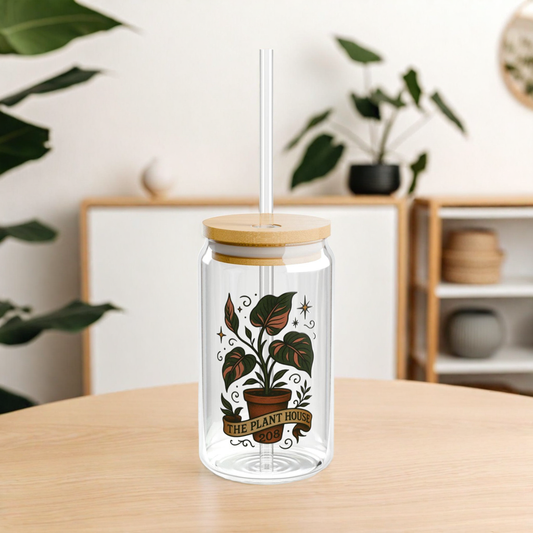 The Plant House 208 Pink Princess Sipper Glass