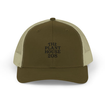 The Plant House 208 Snapback Trucker Cap, Supportive Gift, Mental Health Awareness Hat, Casual Style, Positive Vibes, Recovery Journey