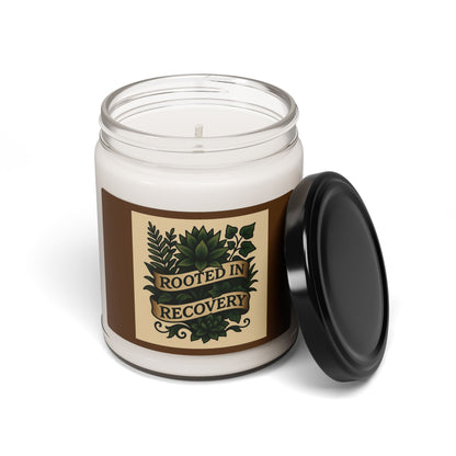 Rooted in Recovery Soy Candle | Aromatherapy, Home Decor, Mindfulness Gift, Self-Care, Wellness