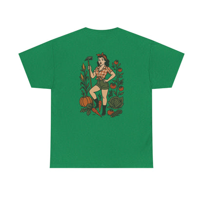 The Plant House 208 Pinup 2 Gardener Unisex Heavy Cotton Tee