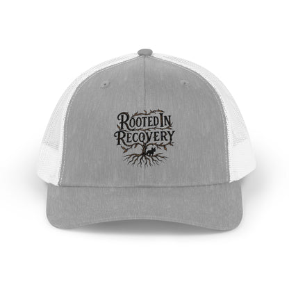 Rooted In Recovery Snapback Trucker Cap